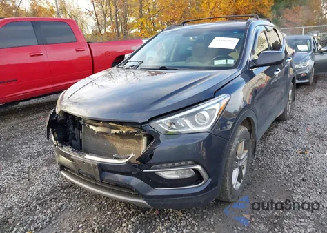 2017 Hyundai Santa Fe Sport 2.4L from USA, damaged, VIN 5NMZUDLB2HH028717